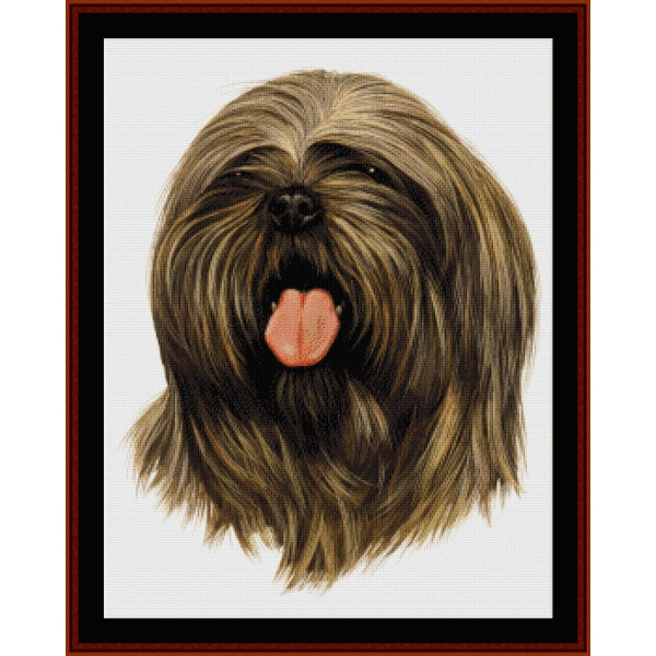 Counted Cross Stitch Pattern: Lhasa Apso – Cross Stitch Collectibles