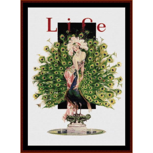 Counted Cross Stitch Pattern: Life Magazine, Vintage Poster – Cross Stitch Collectibles