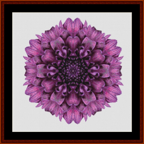 Counted Cross Stitch Pattern: Mandala 110 - Cross Stitch Collectibles