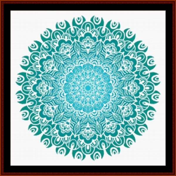 Counted Cross Stitch Pattern: Mandala 137 - Cross Stitch Collectibles