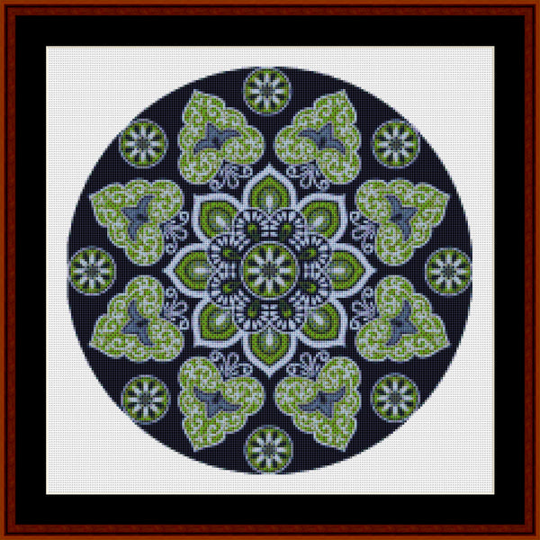 Counted Cross Stitch Pattern: Mandala 29 (Small) - Cross Stitch Collectibles