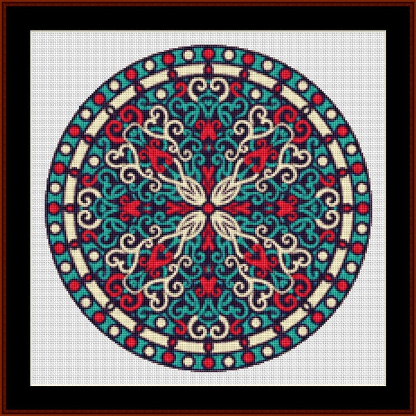 Counted Cross Stitch Pattern: Mandala 83 - Cross Stitch Collectibles