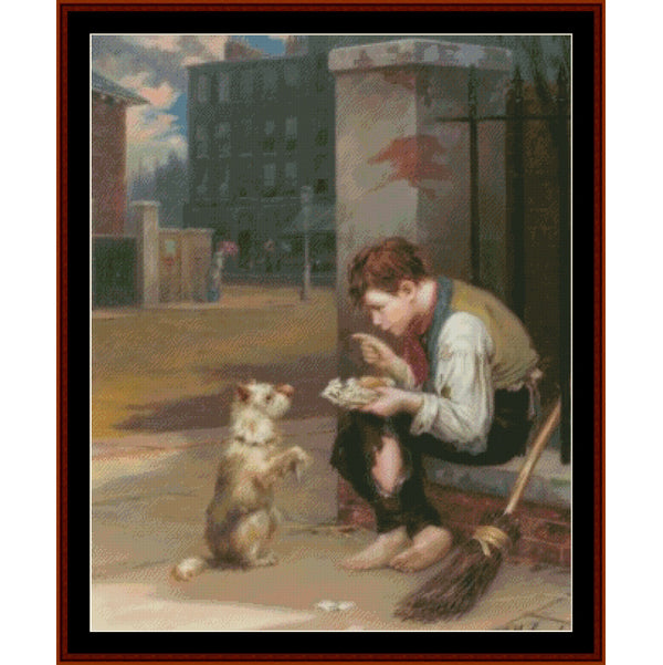 Counted Cross Stitch Pattern: Market Master by A.E. Mulready - Cross Stitch Collectibles