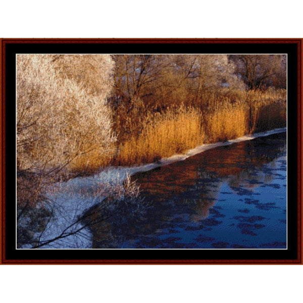 Counted Cross Stitch Pattern – Riverside - Cross Stitch Collectibles