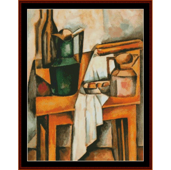 Counted Cross Stitch Pattern – Still Life, 1910 by Andre Derain - Cross Stitch Collectibles