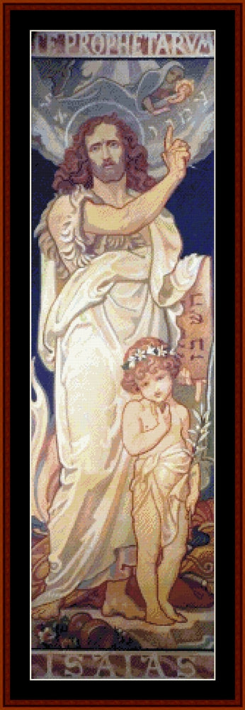 Isaiah - Frederick J. Shields pdf cross stitch pattern