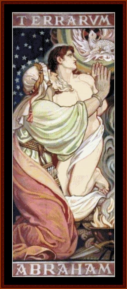 Abraham - Frederick J. Shields pdf cross stitch pattern