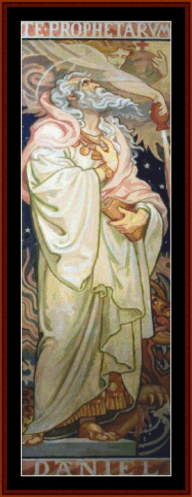 Daniel - Frederick J. Shields pdf cross stitch pattern