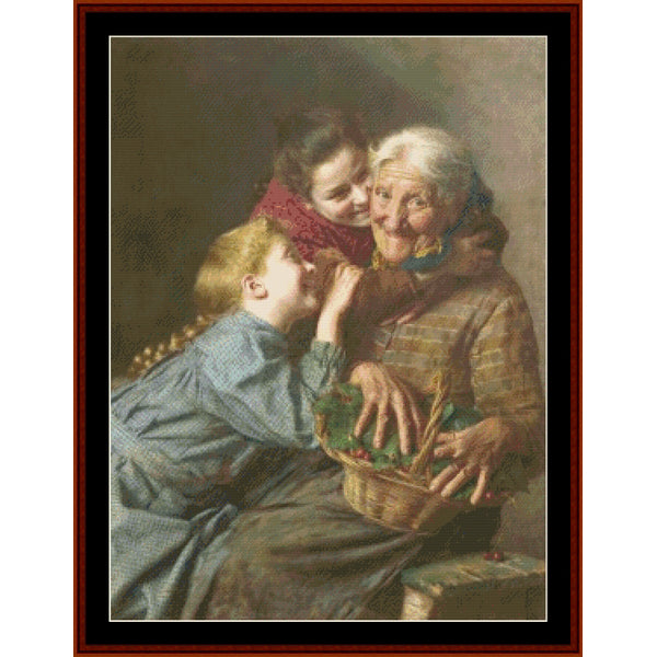 The Welcome One - Gaetano Bellei cross stitch pattern