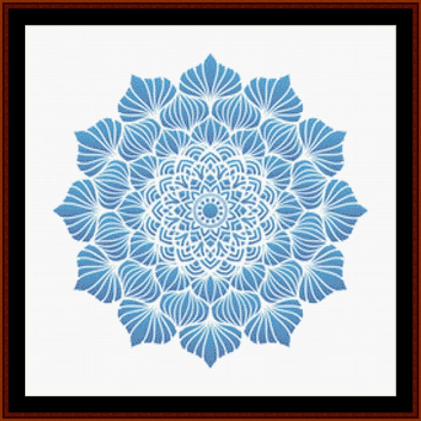 Mandala 138 - Large pdf cross stitch pattern