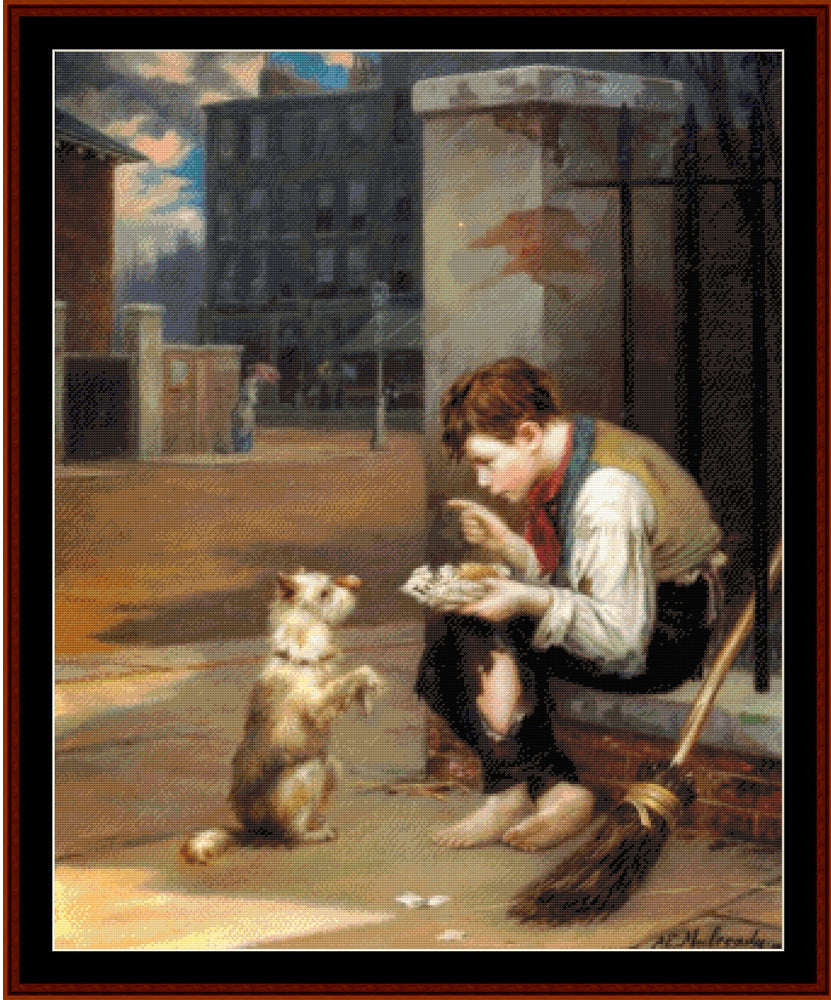 Market Master - A.E. Mulready pdf cross stitch pattern