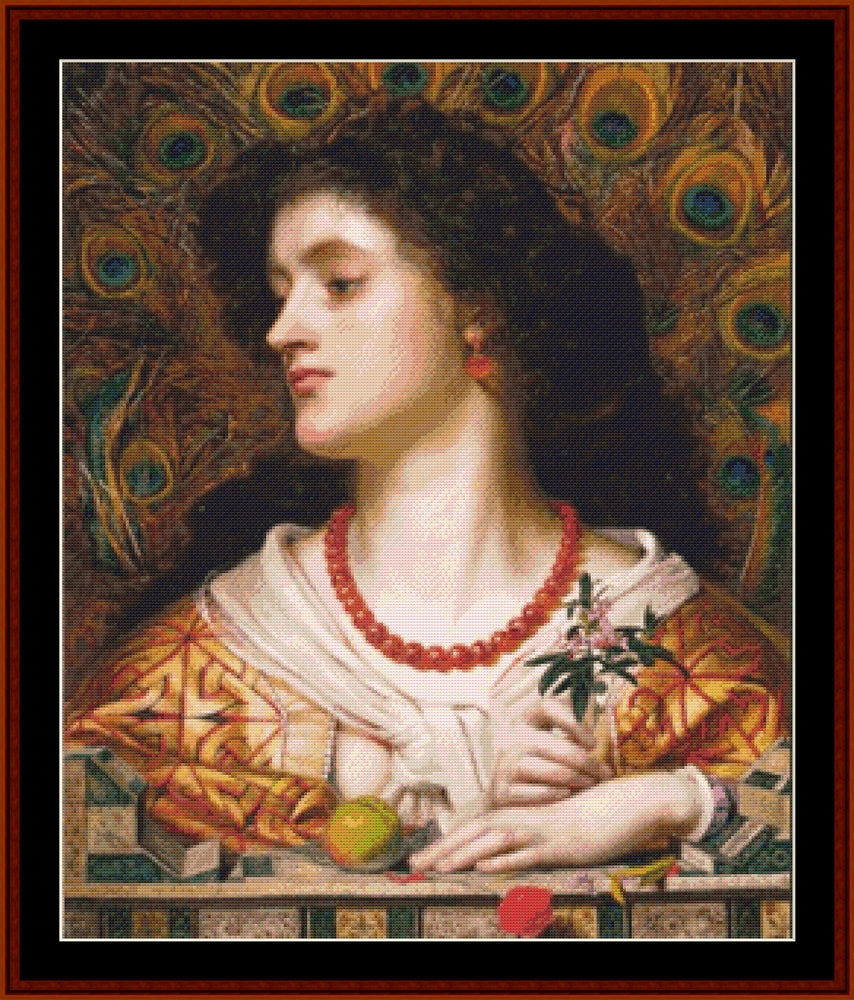 Vivien - Emma Sandys pdf cross stitch pattern