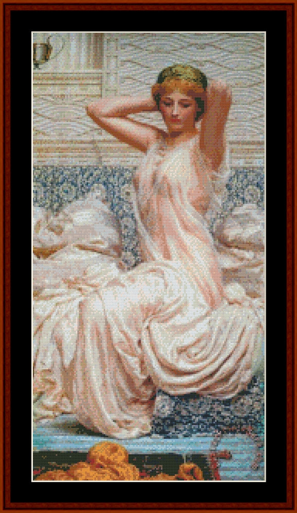 Silver - A.J. Moore pdf cross stitch pattern