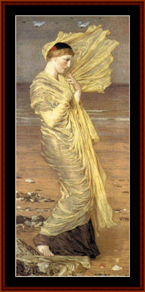 Seagulls - A.J. Moore cross stitch pattern