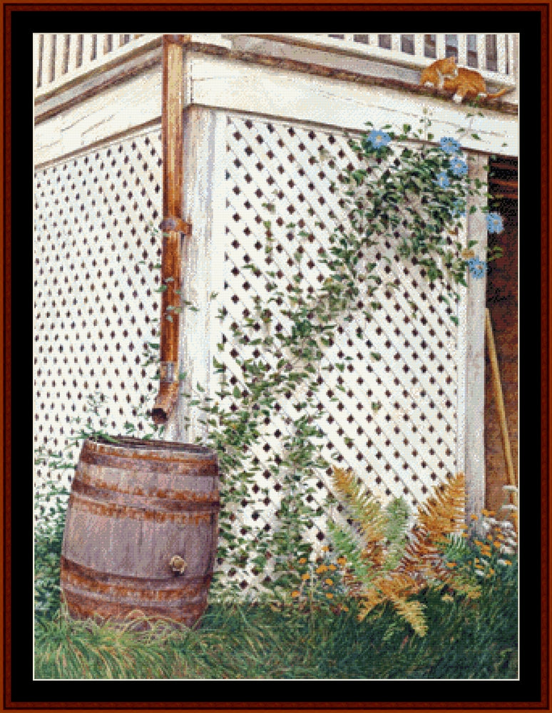 Climber - Americana pdf cross stitch pattern