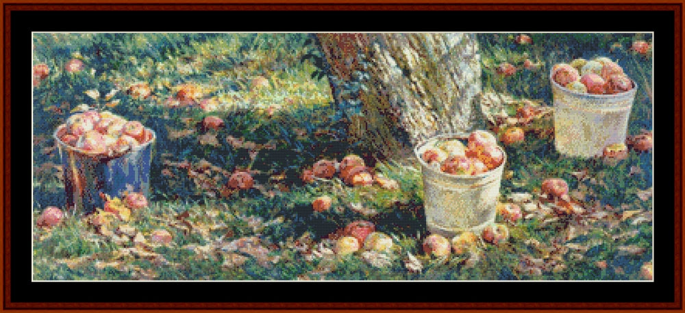 Grounders - Americana pdf cross stitch pattern