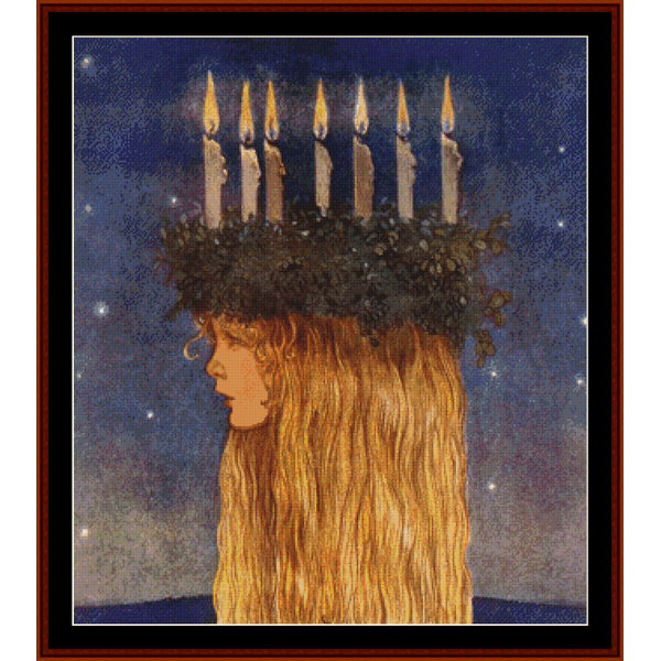 Lucia - Jon Bauer pdf cross stitch pattern