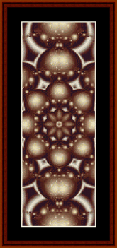 Fractal 239 Bookmark cross stitch pattern