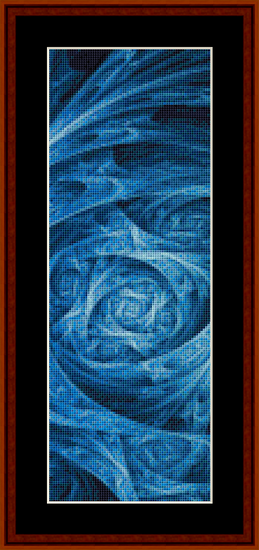 Fractal 247 Bookmark cross stitch pattern