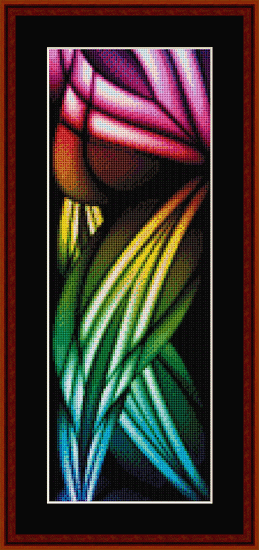 Fractal 355 Bookmark cross stitch pattern