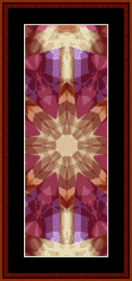 Fractal 486 Bookmark cross stitch pattern