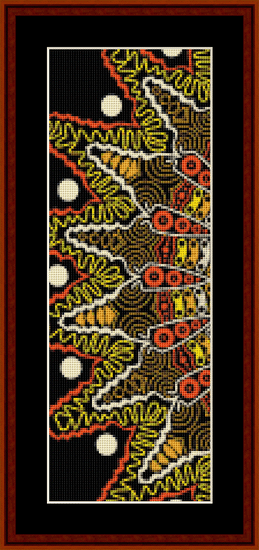 Fractal 517 Bookmark cross stitch pattern