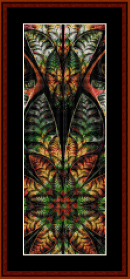 Fractal 551 Bookmark cross stitch pattern