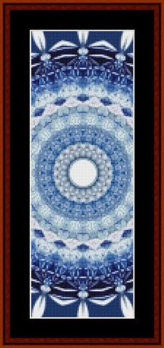 Fractal 701 Bookmark cross stitch pattern
