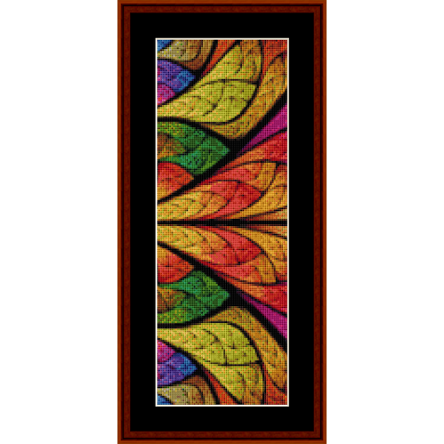 Fractal 723 Bookmark pdf cross stitch pattern