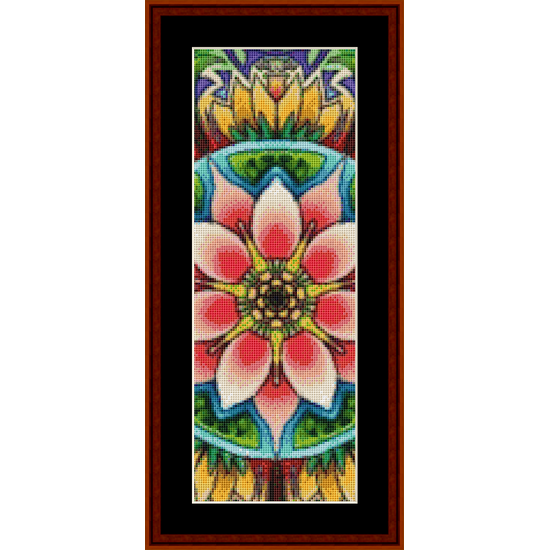 Mandala 11 Bookmark cross stitch pattern
