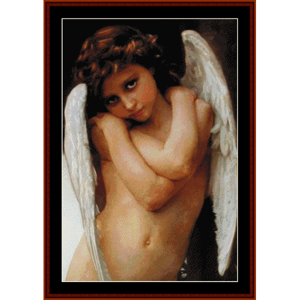 Cupidon - Bouguereau cross stitch pattern