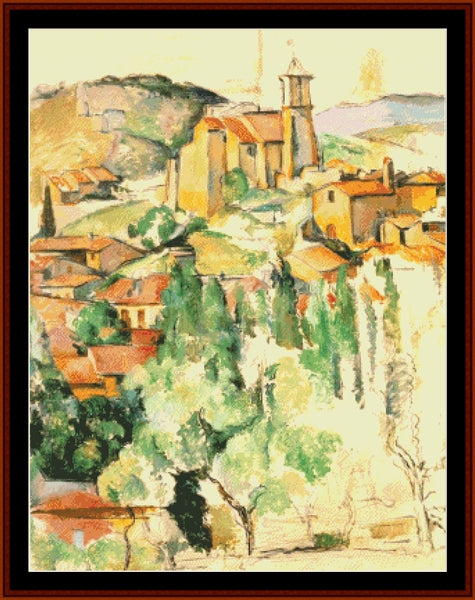 Gardan - Cezanne cross stitch pattern