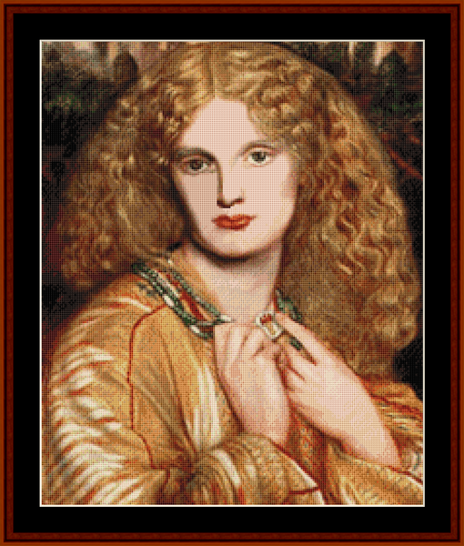 Helen of Troy (Small) cross stitch pattern