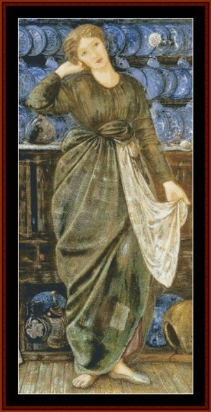 Cinderella, 1863 cross stitch pattern