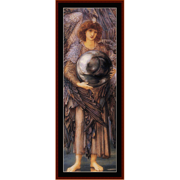 1st Day of Creation - Eugene de Blass pdf cross stitch pattern