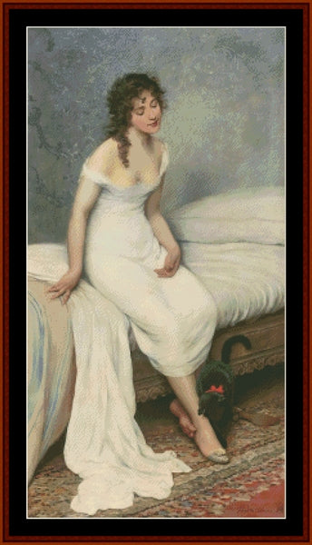 Awakening - Eugene de Blass pdf cross stitch pattern