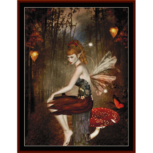 Sentinel Woods - Fantasy cross stitch pattern