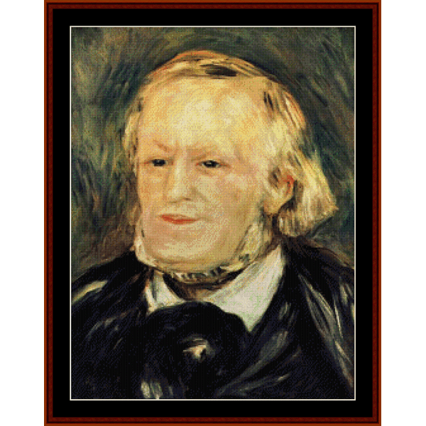 Wagner, Richard cross stitch pattern