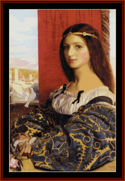 The Duchess of Nona - Frank C. Cowper cross stitch pattern