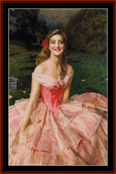 The Ugly Duckling - Frank C. Cowper cross stitch pattern