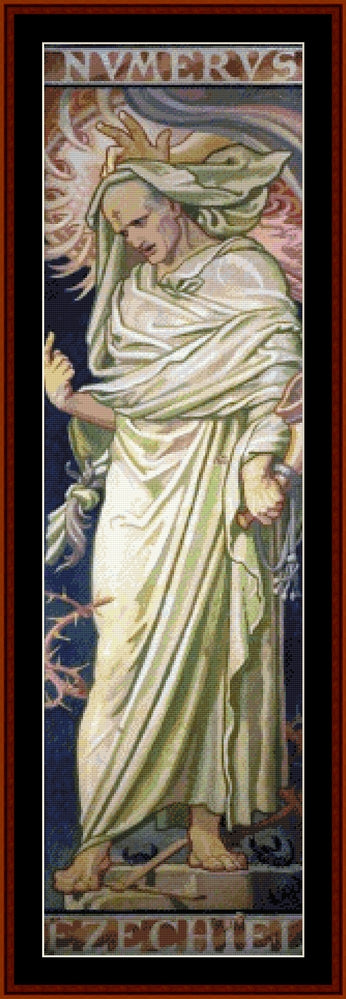 Ezekiel - Frederick J. Shields pdf cross stitch pattern