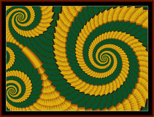 Fractal 3 pdf cross stitch pattern