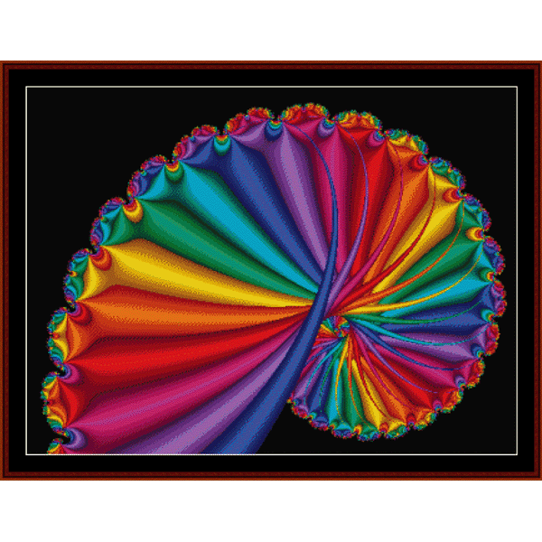 Fractal 114 pdf cross stitch pattern