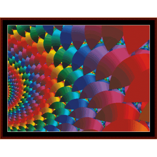 Fractal 116 pdf cross stitch pattern