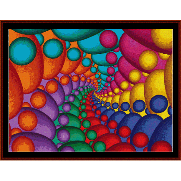 Fractal 133 pdf cross stitch pattern