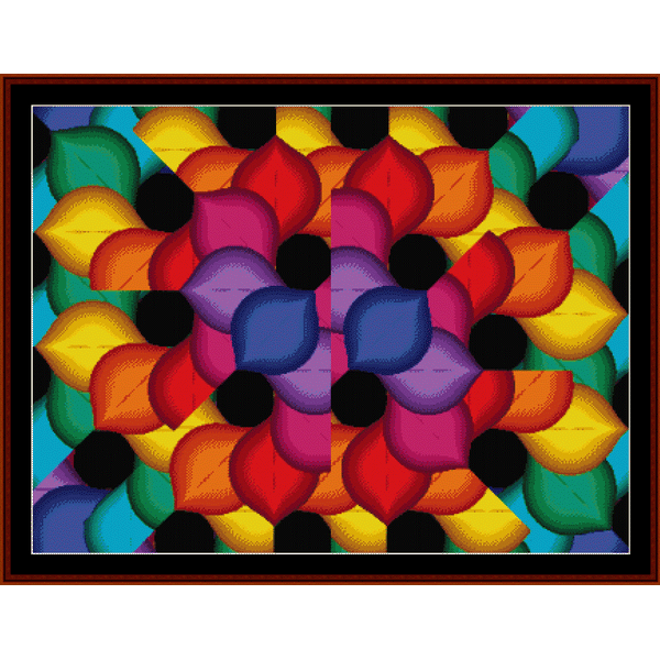 Fractal 144 pdf cross stitch pattern