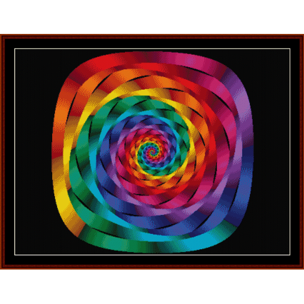 Fractal 149 pdf cross stitch pattern