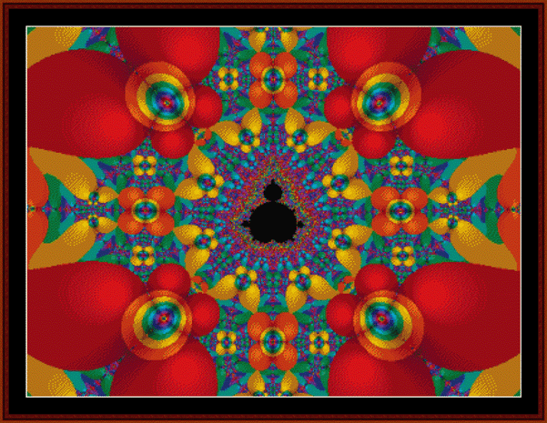 Fractal 169 pdf cross stitch pattern