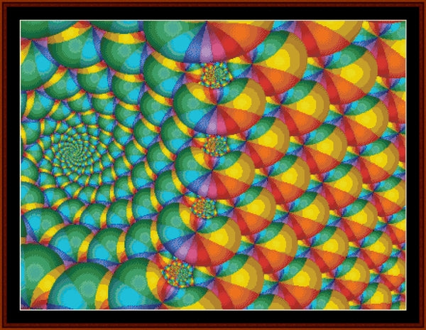 Fractal 170 pdf cross stitch pattern