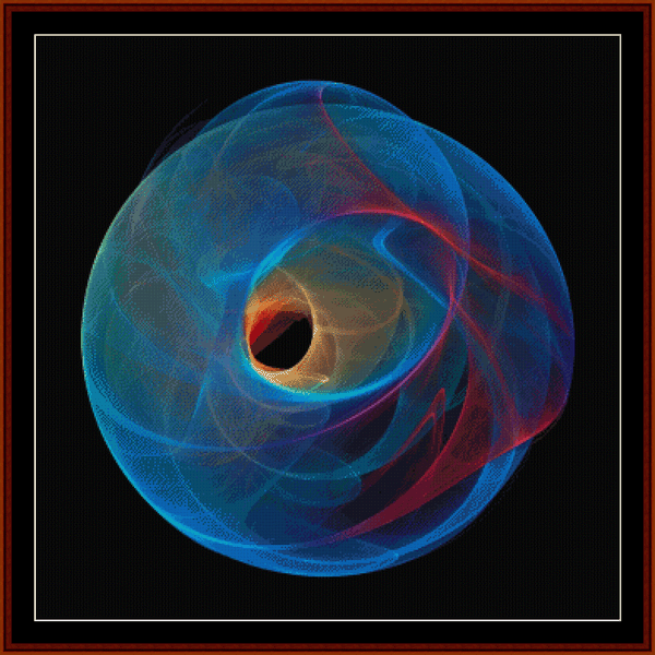 Fractal 217 pdf cross stitch pattern